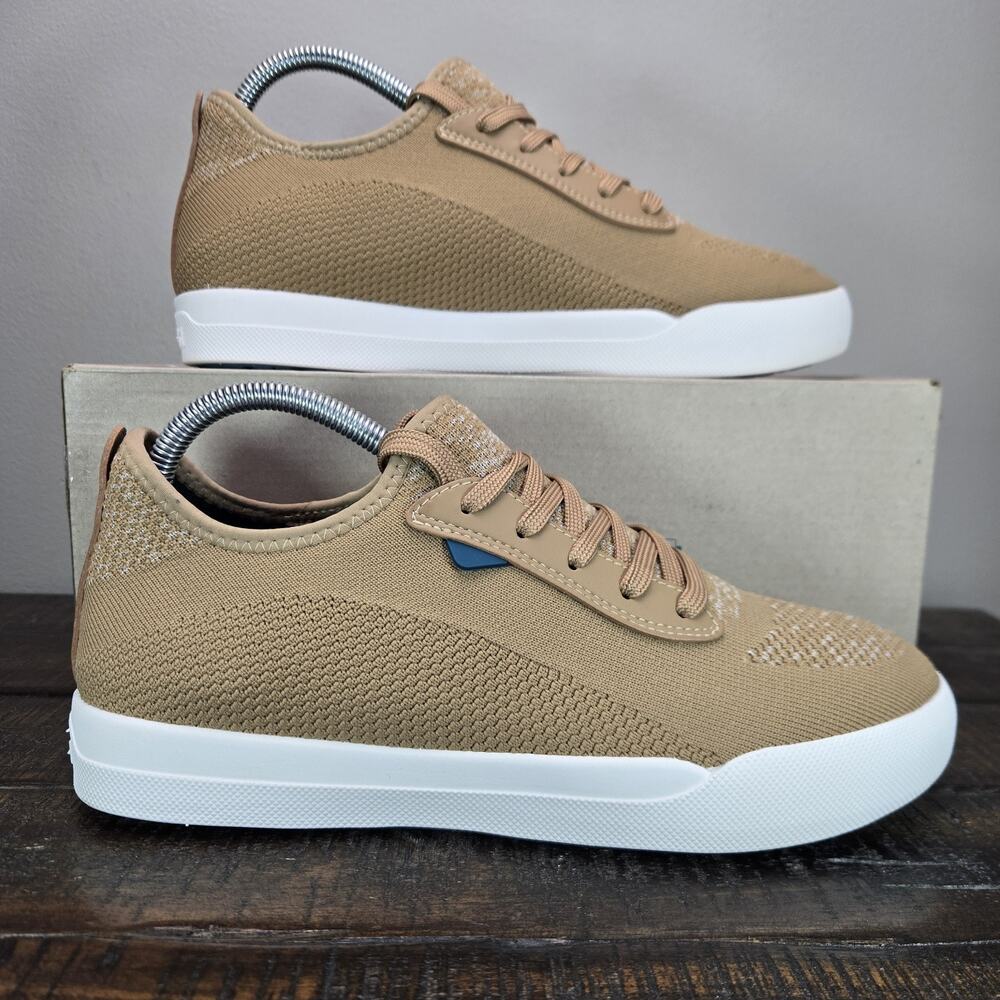 Vessi Weekend Sneaker Womens Size 9 Waterproof Shoes Oak Brown White Mens 8